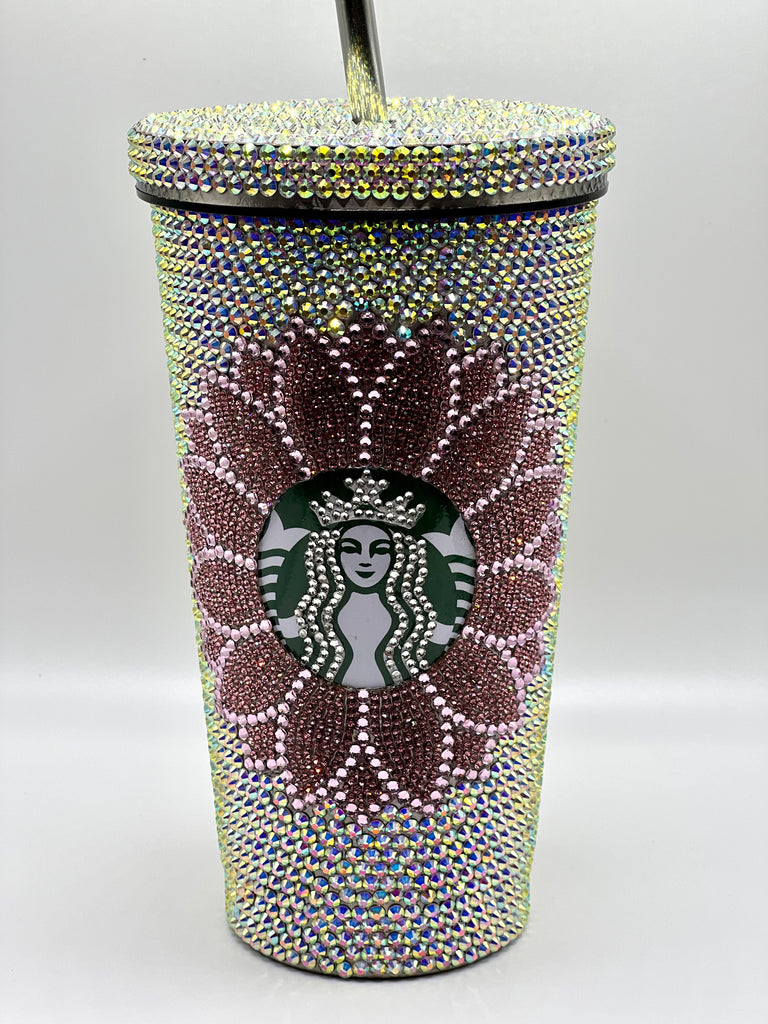 5 Ombre Pink Bling Rhinestone Coffee Tumbler – Bijou by Becca